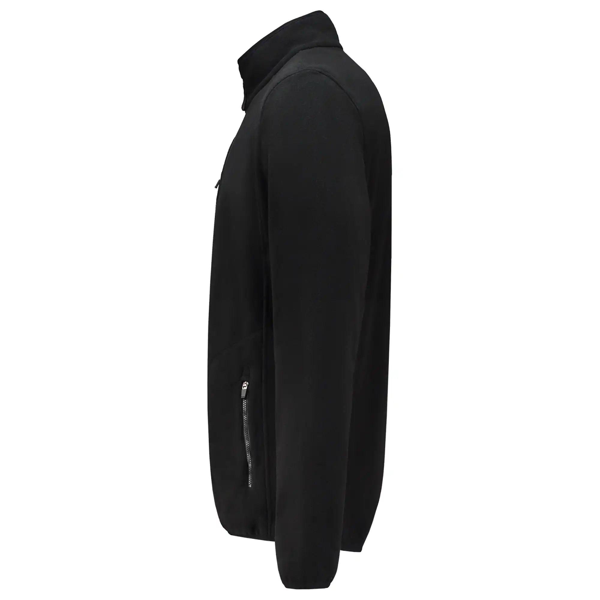 Fleecejacke "301012" Exzellent Casual in black, M - Thumbnail 3