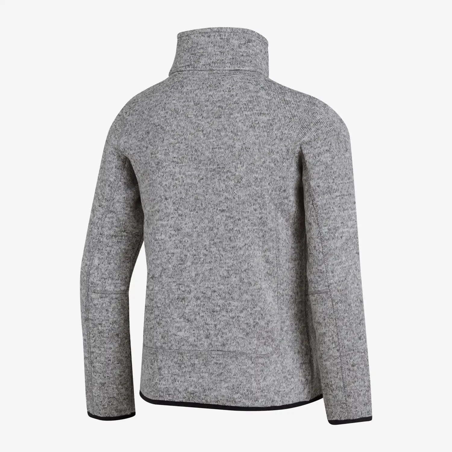 Kinder-Strickfleecejacke "MATS" KIDS in grau, 110/116 - Thumbnail 2