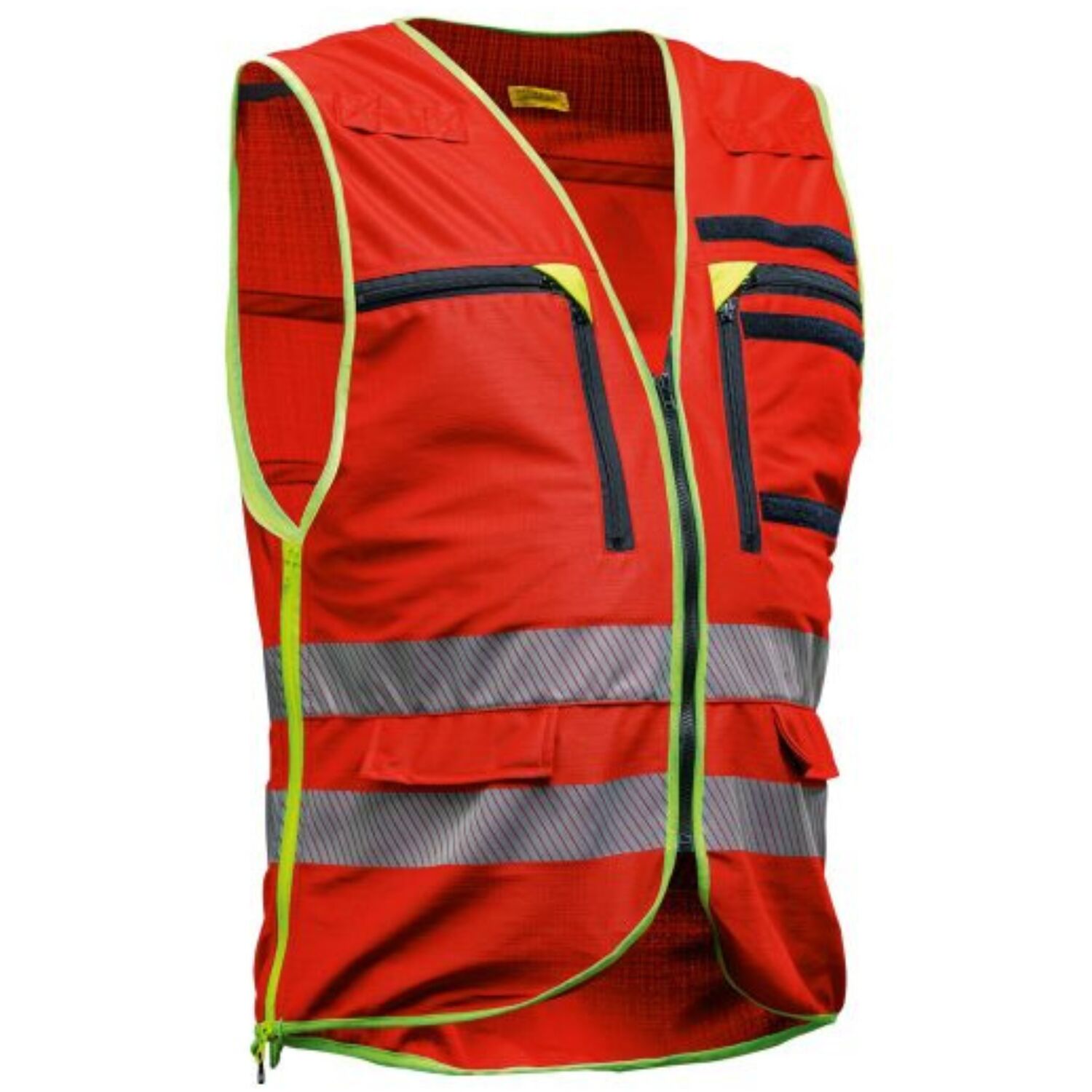 Überwurfweste "Zipp4Fit®" in leuchtrot - Bild 1