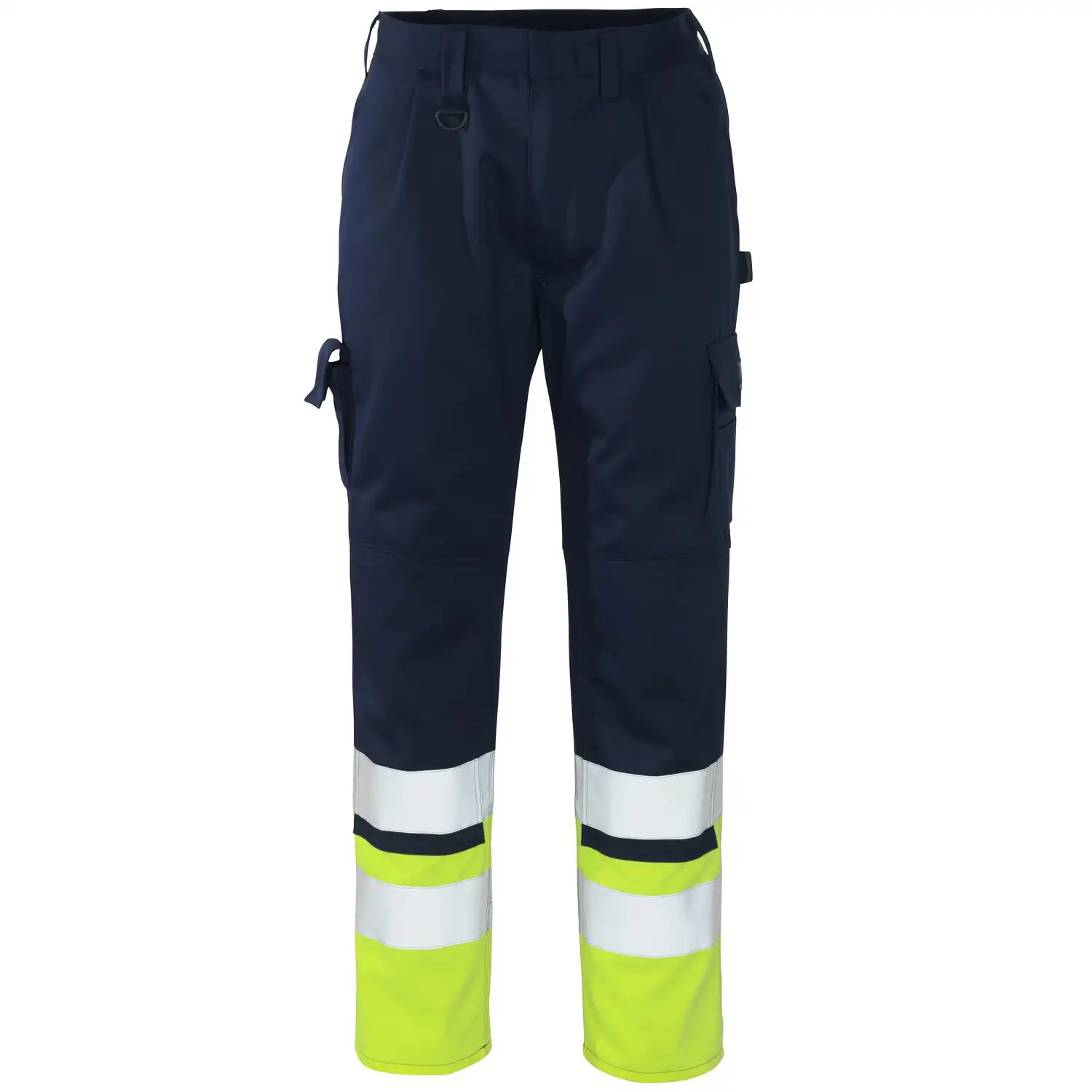 Warnschutz Bundhose "PATOS" Safe Compete in marine/gelb, 76C46 (EU 23) - Thumbnail 1