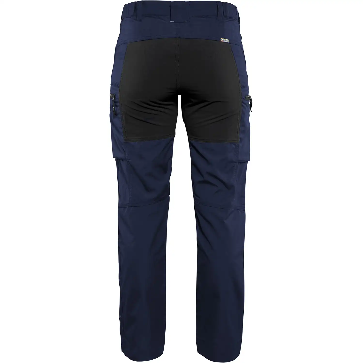 Damen Stretch Servicehose "7159" 166 g/m² in marine/schwarz, 36 - Thumbnail 2