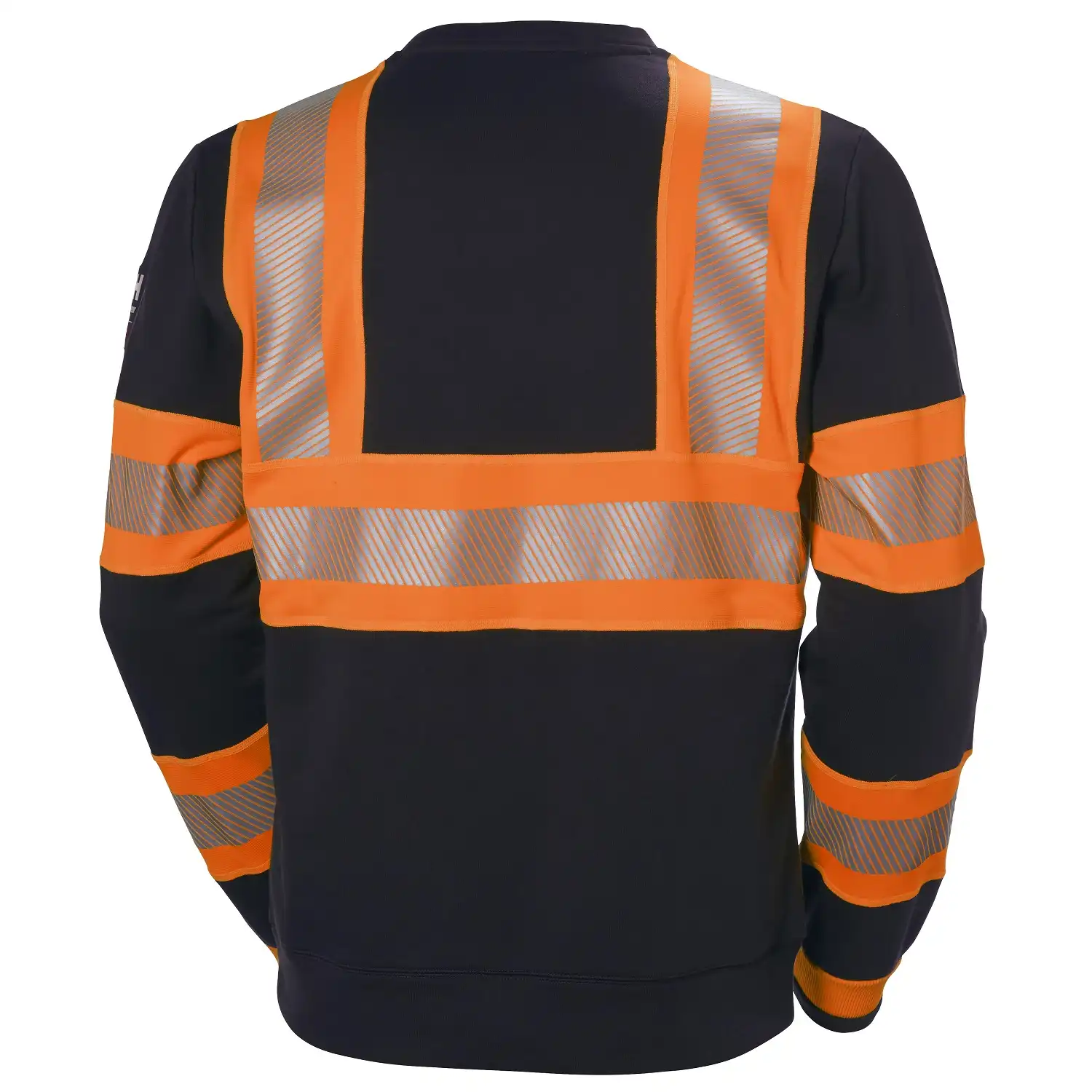 Warnschutz Sweatshirt "ICU" in orange/schwarz, XS - Thumbnail 2