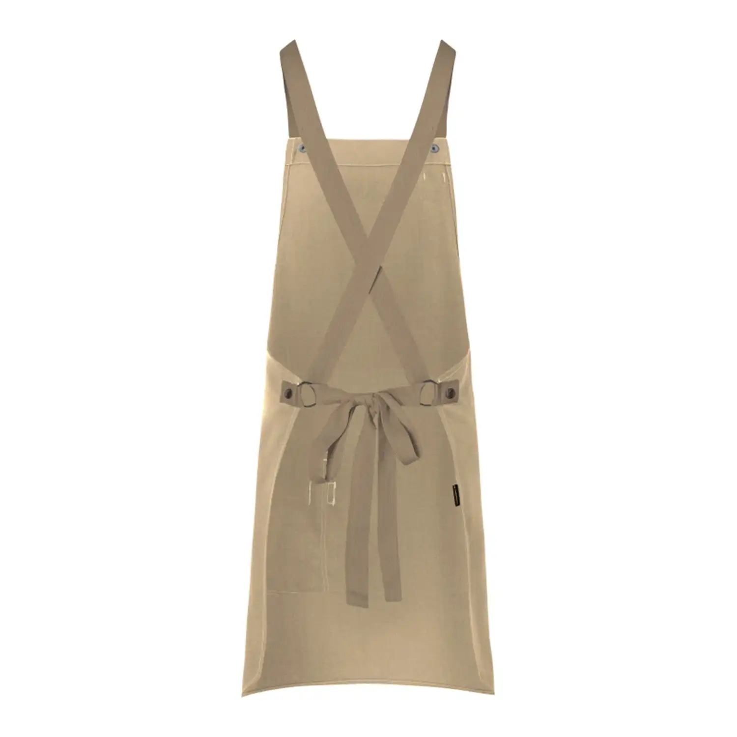 Latzschürze Urban-Look "LS 38" in kieselbeige - Thumbnail 2