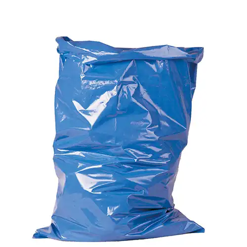 Abfallsäcke LDPE-Gewebe 120L 700x1100mm 55my blau| 25Stück - Bild 1