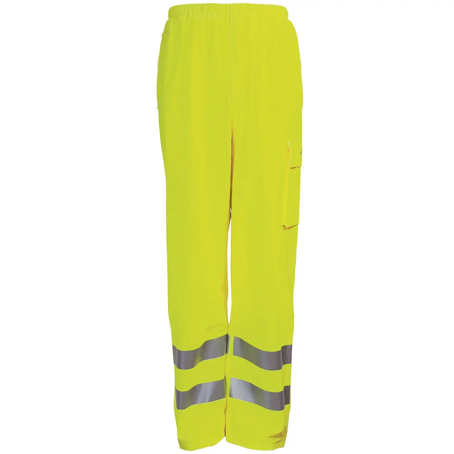 Warnschutz Regenhose "022401R" VISIBLE Kl.1 in fluorgelb, L - Bild 1