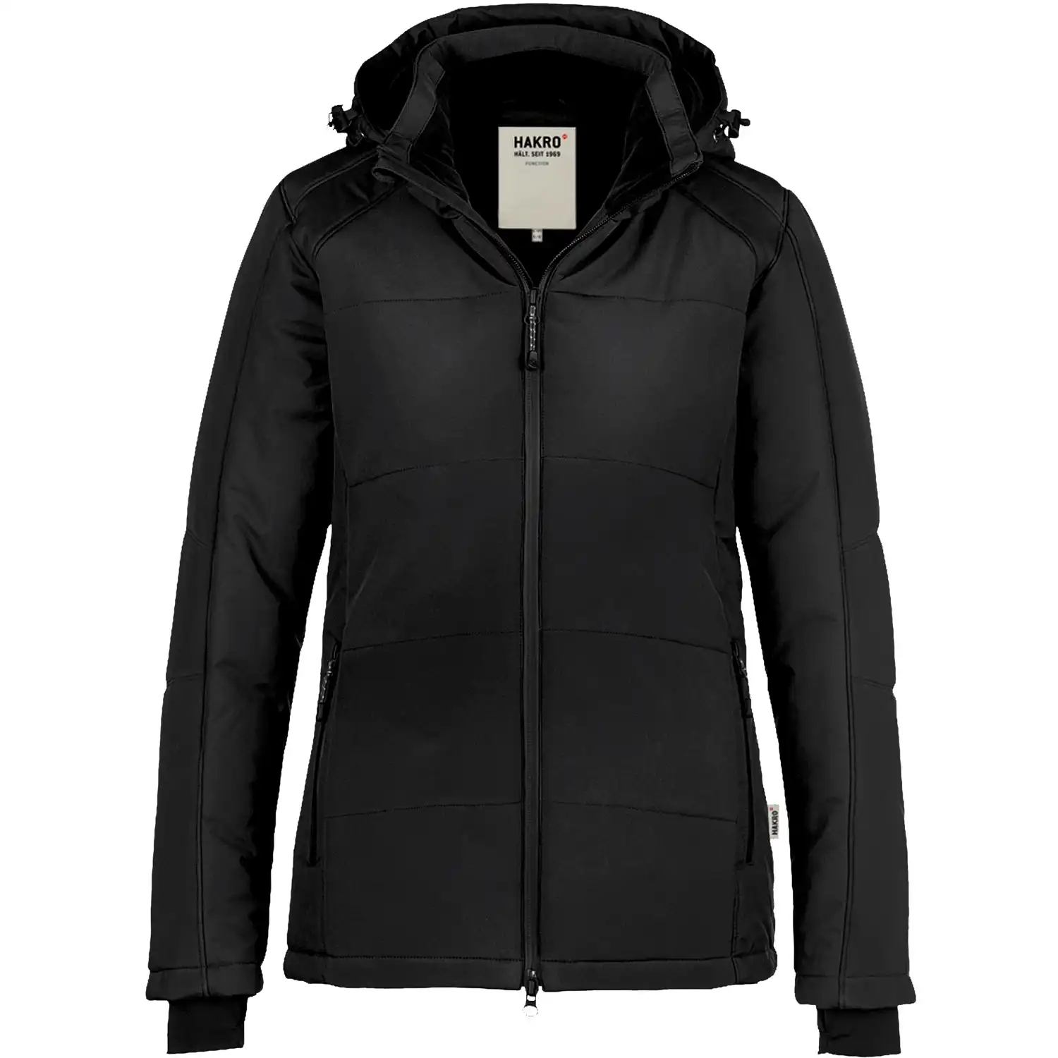 Damen Thermo-Steppjacke "OHIO" 266 in schwarz, L - Thumbnail 1