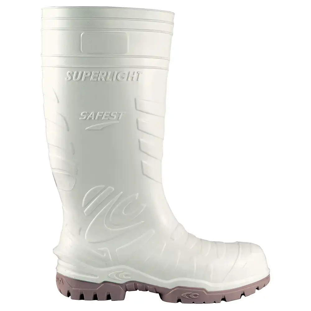 PU-Stiefel S5 "SAFEST WHITE" weiß in 44 - Bild 1