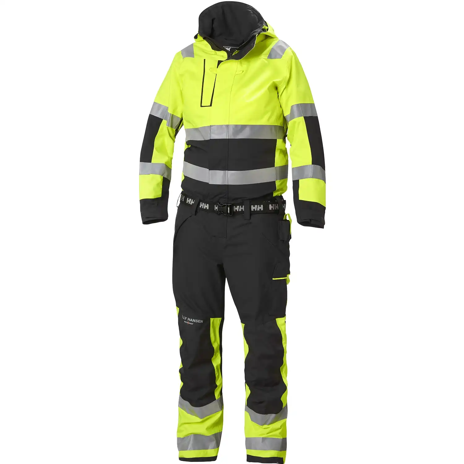 Warnschutz Regenoverall "ALNA 2.0" in gelb/schwarz, C44 - Thumbnail 1