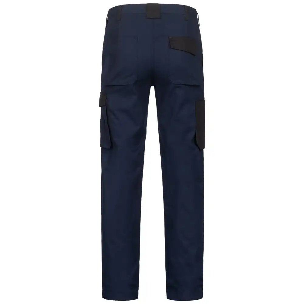 Bundhose Twill 245g/m²  in marine/schwarz, 42 - Thumbnail 2