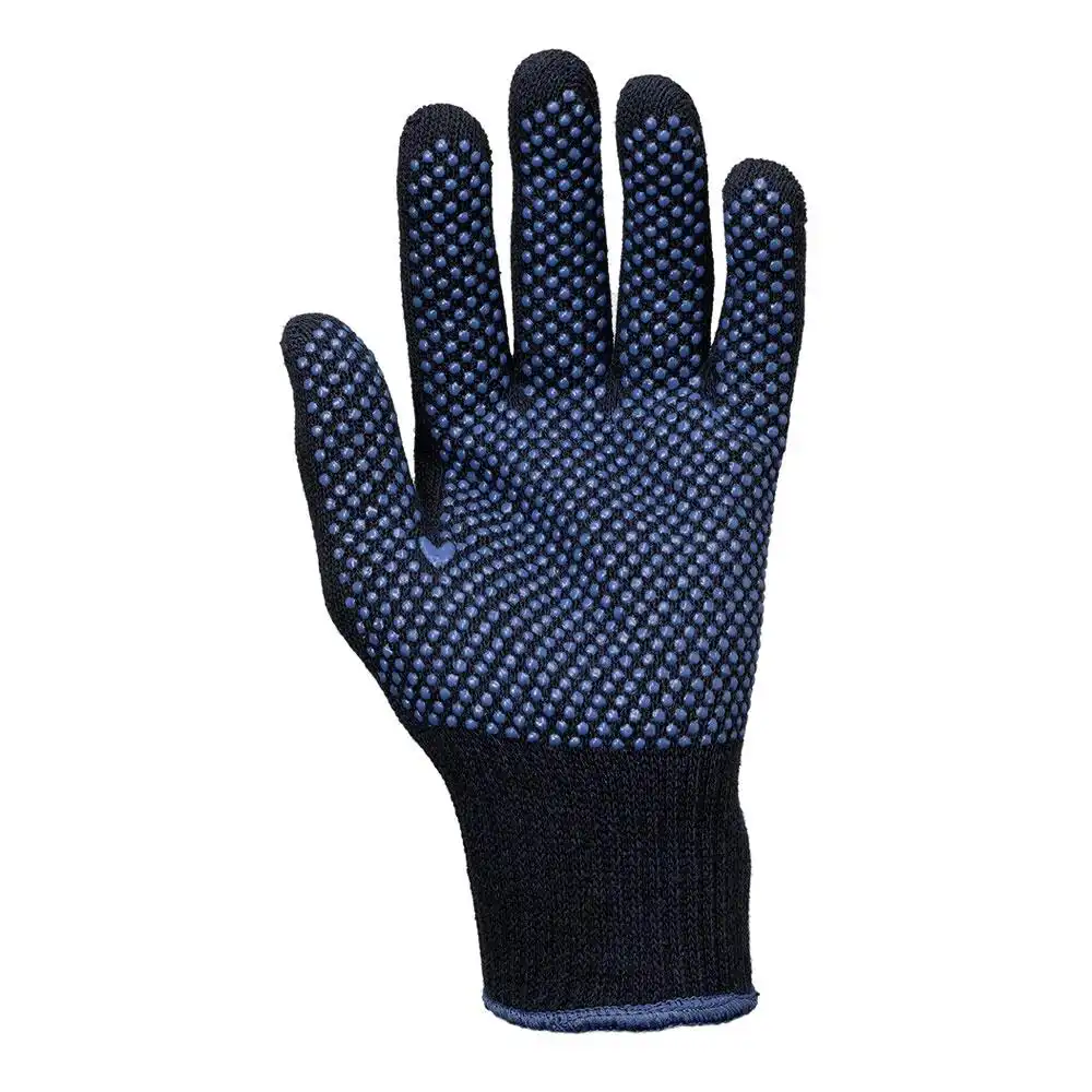 BW/Poly Mittelstrickhandschuhe "1938" mit Noppen in 8 (M) - Thumbnail 1