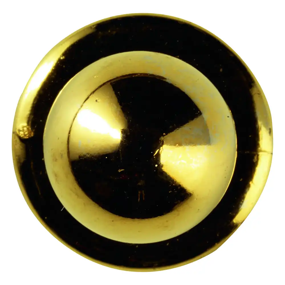 Kugelknöpfe "02/417" Unifarben | 5 x 12 Stk. in gold - Bild 1