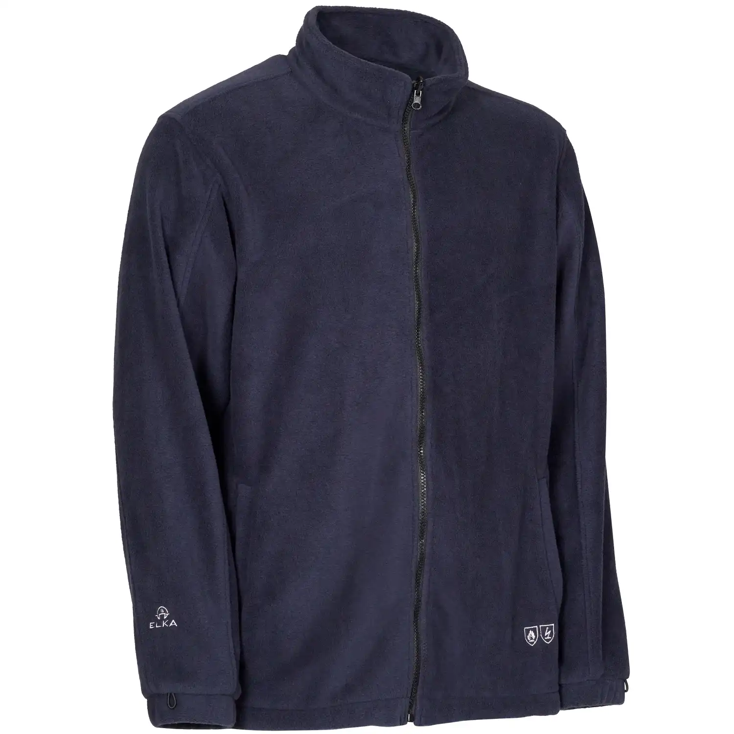 Flammschutz Fleecejacke "156060" SecureTech Multinorm marine in XXL - Bild 1