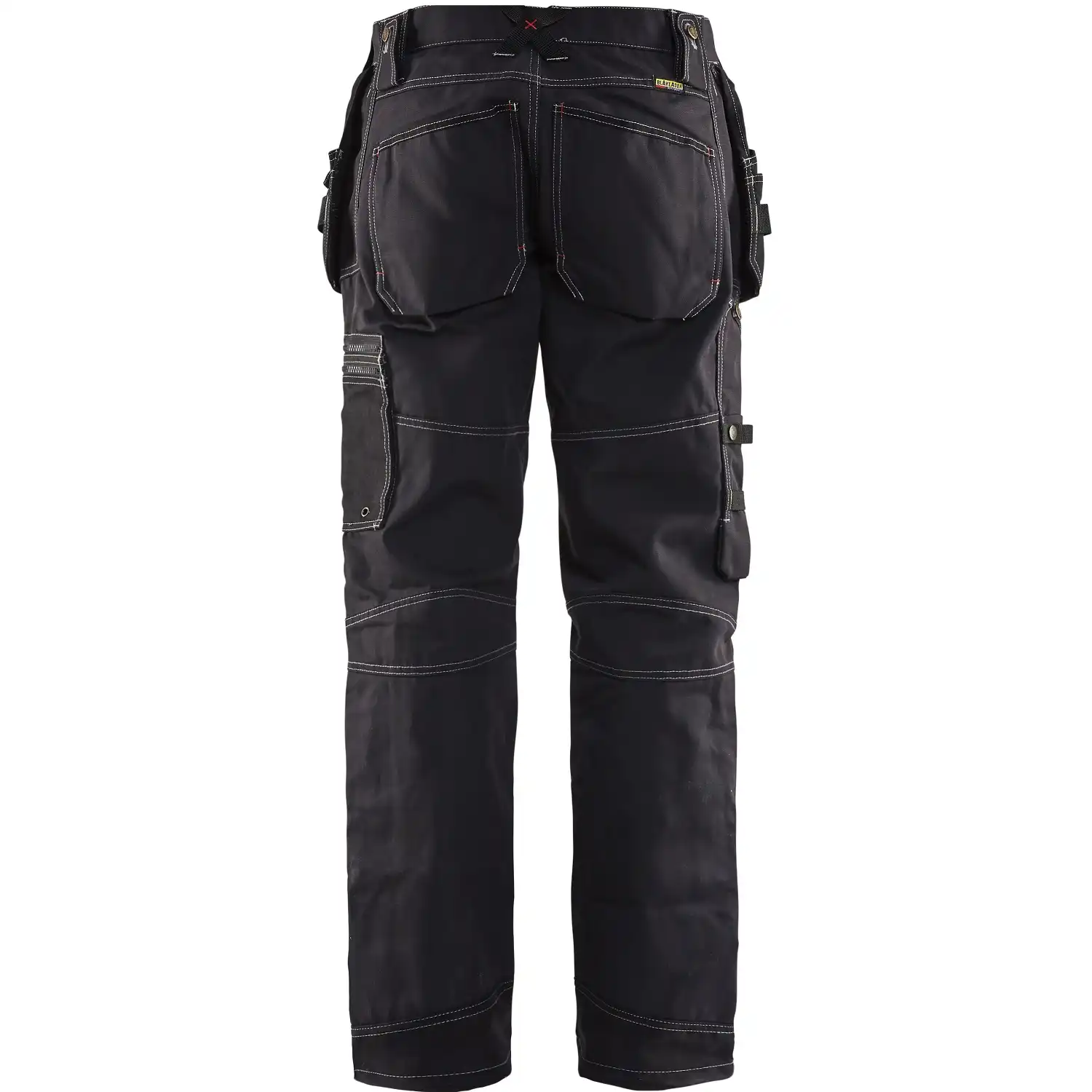 Handwerkerhose "X1500" 100% Baumwolle in schwarz, C56 - Thumbnail 2