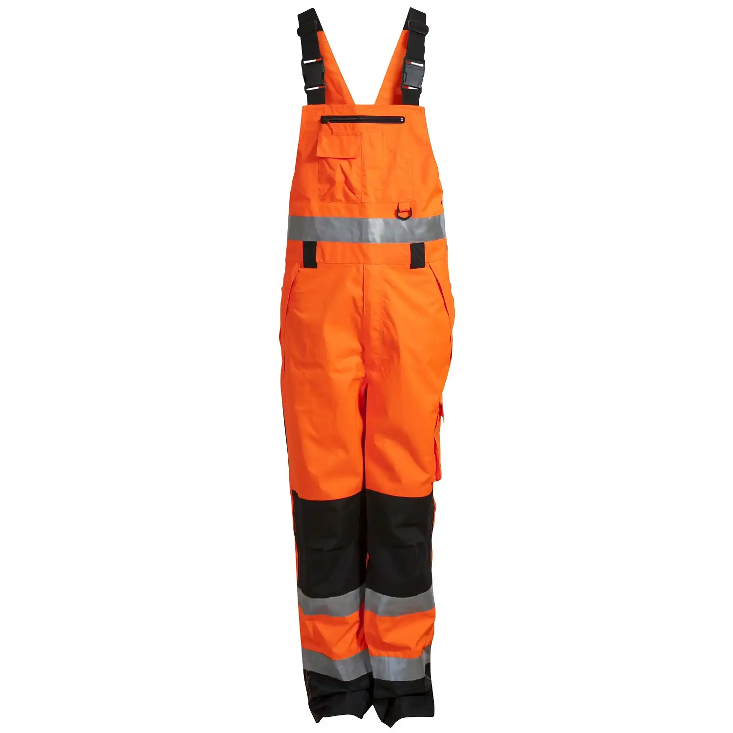 Warnschutz Latzhose "089900R" Visible Xtreme Kl. 2 in fluororange, L - Bild 1