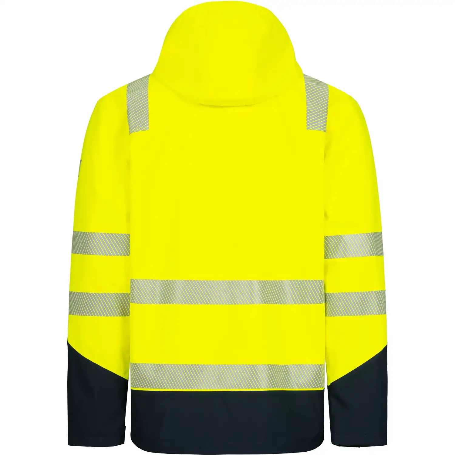 Warnschutz Winterjacke 6-in-1 "MOTION TEX VIZ PLUS" in gelb/marine, L - Thumbnail 2