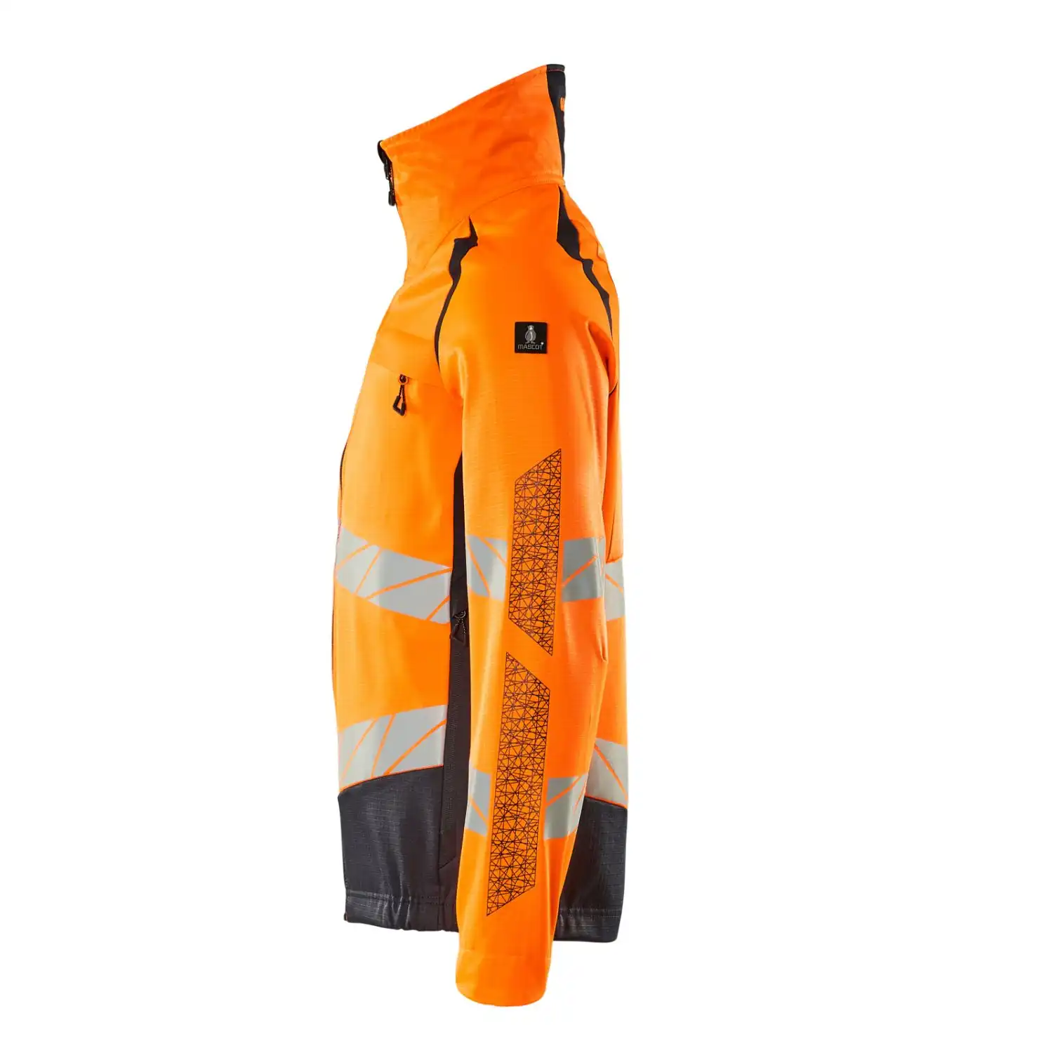 Warnschutz Bundjacke "ACCELERATE SAFE" in orange/schwarzblau, XXL - Thumbnail 3