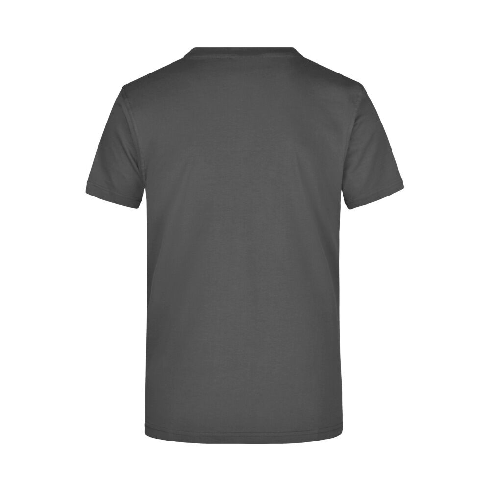 T-Shirt Round-T Heavy "JN002" in graphite, 3XL - Thumbnail 2