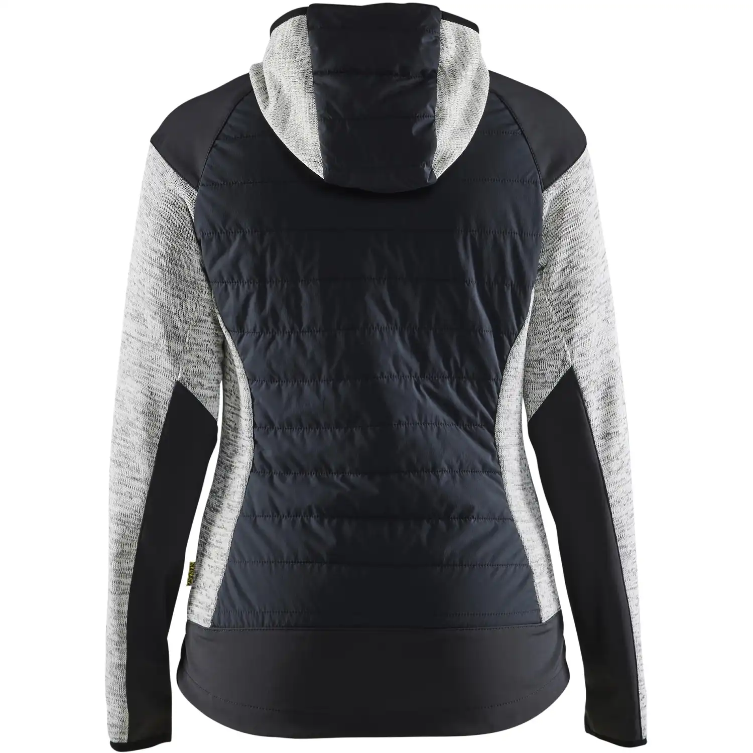 Damen Hybridjacke "5931" in grau-melange/schwarz, 3XL - Thumbnail 2