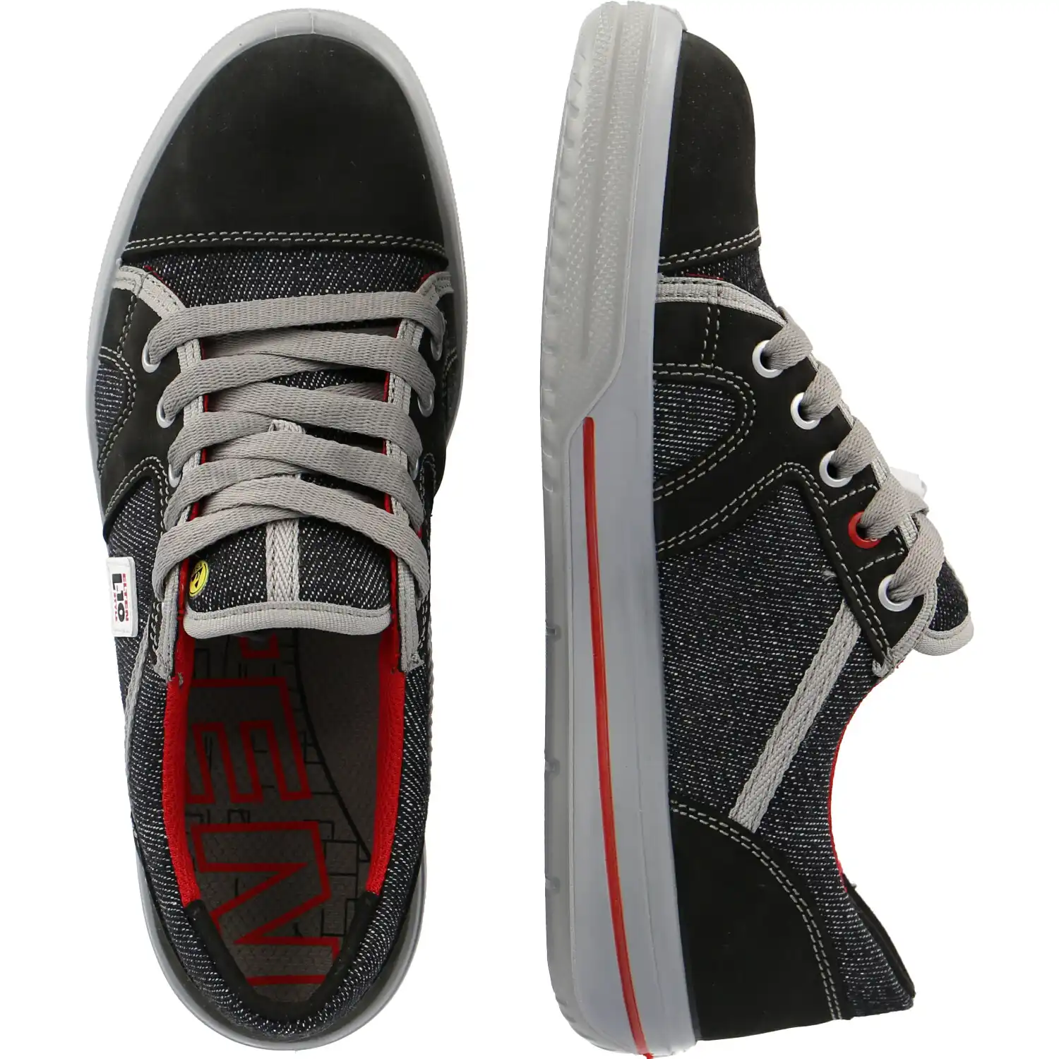 Sicherheitshalbschuhe S2 "SENSATION LOW" ESD L10 in 43 - Thumbnail 2