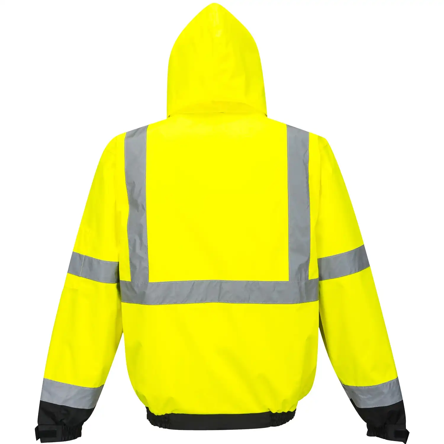 Warnschutz Pilotenjacke 3in1 "S365" gelb/schwarz in XXL - Thumbnail 2