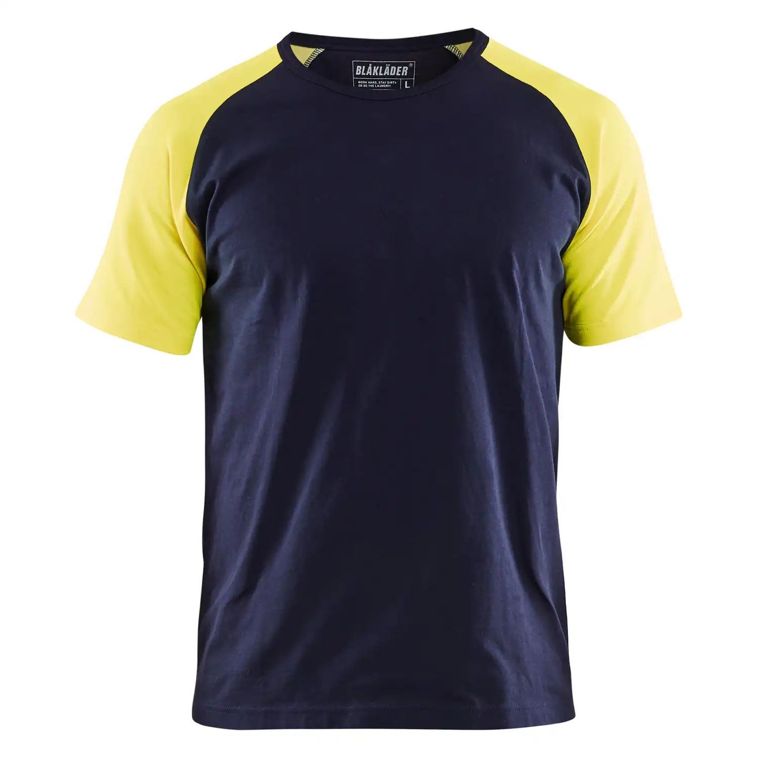 T-Shirt "3515" in marine/gelb, XXL - Thumbnail 1