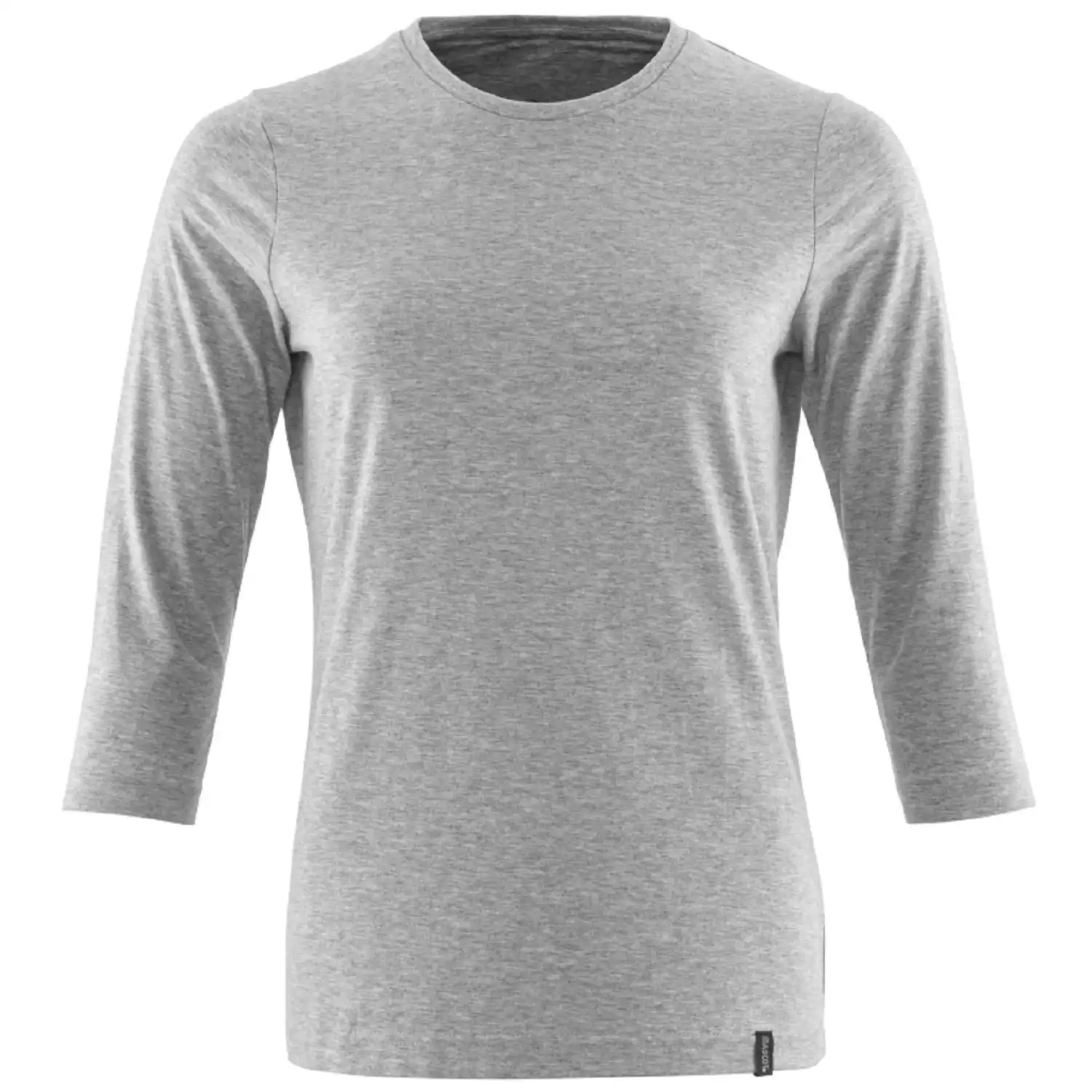 Damen 3/4 Arm-Shirt "20191" Crossover in grau-meliert, XXL - Thumbnail 1