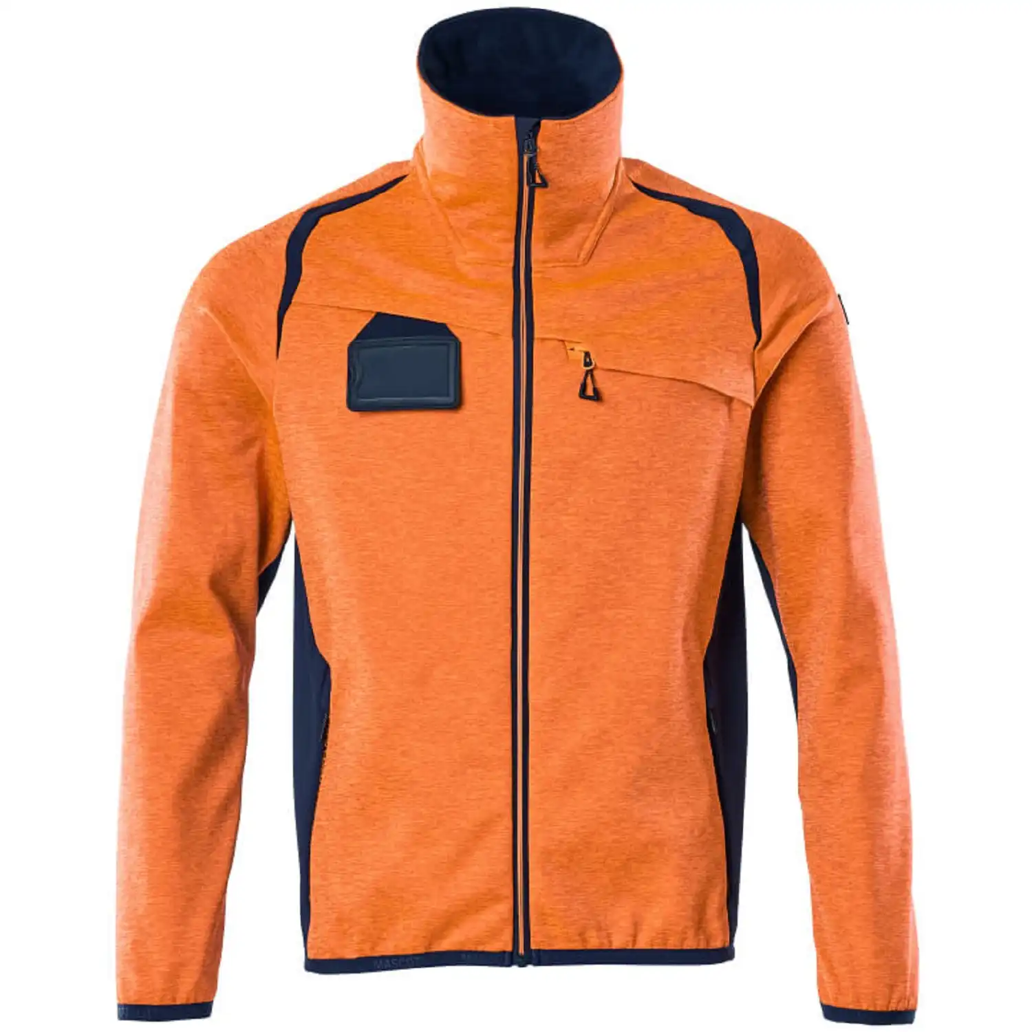 Fleecejacke "ACCELERATE SAFE" in orange/schwarzblau, XXL - Bild 1