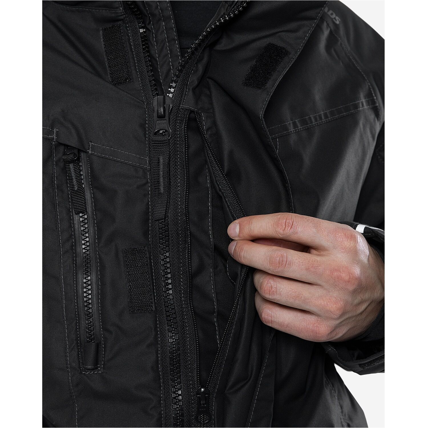 Winterjacke "4410 GTT" 2.0 Alnaryd in grau/schwarz, XS - Thumbnail 3