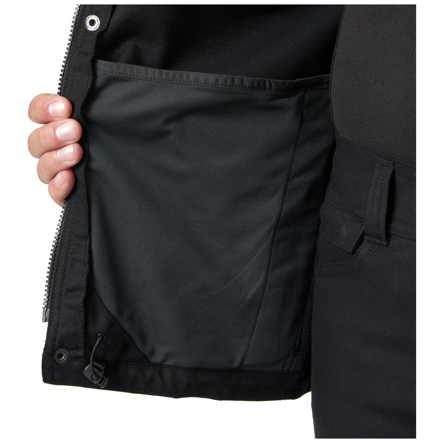 Arbeitsjacke "OXFORD 2.0" in schwarz, XXL - Thumbnail 4