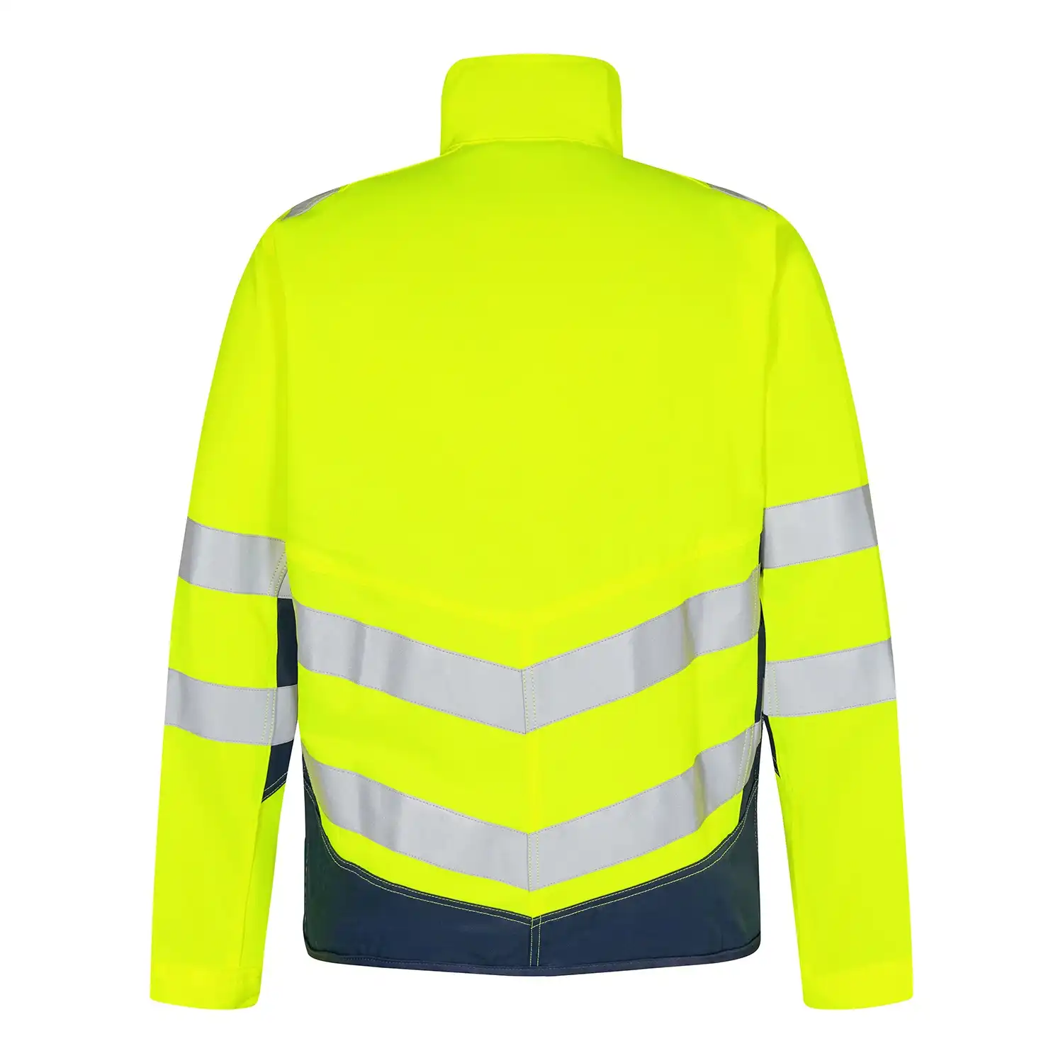 Warnschutz Bundjacke "1545-319" Safety leicht in gelb/marine, 6XL - Thumbnail 2