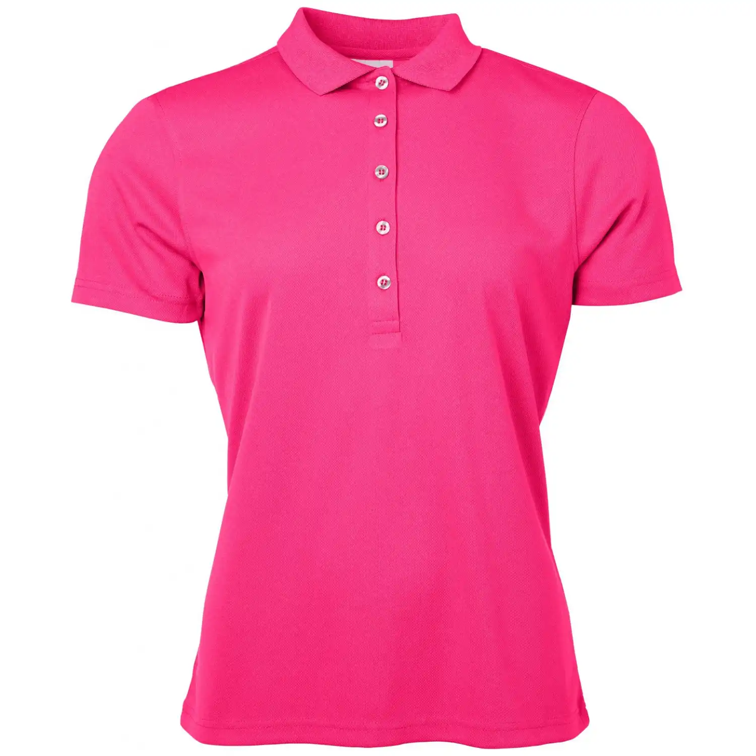 Damen Funktionspolo "JN719" in pink, L - Thumbnail 1