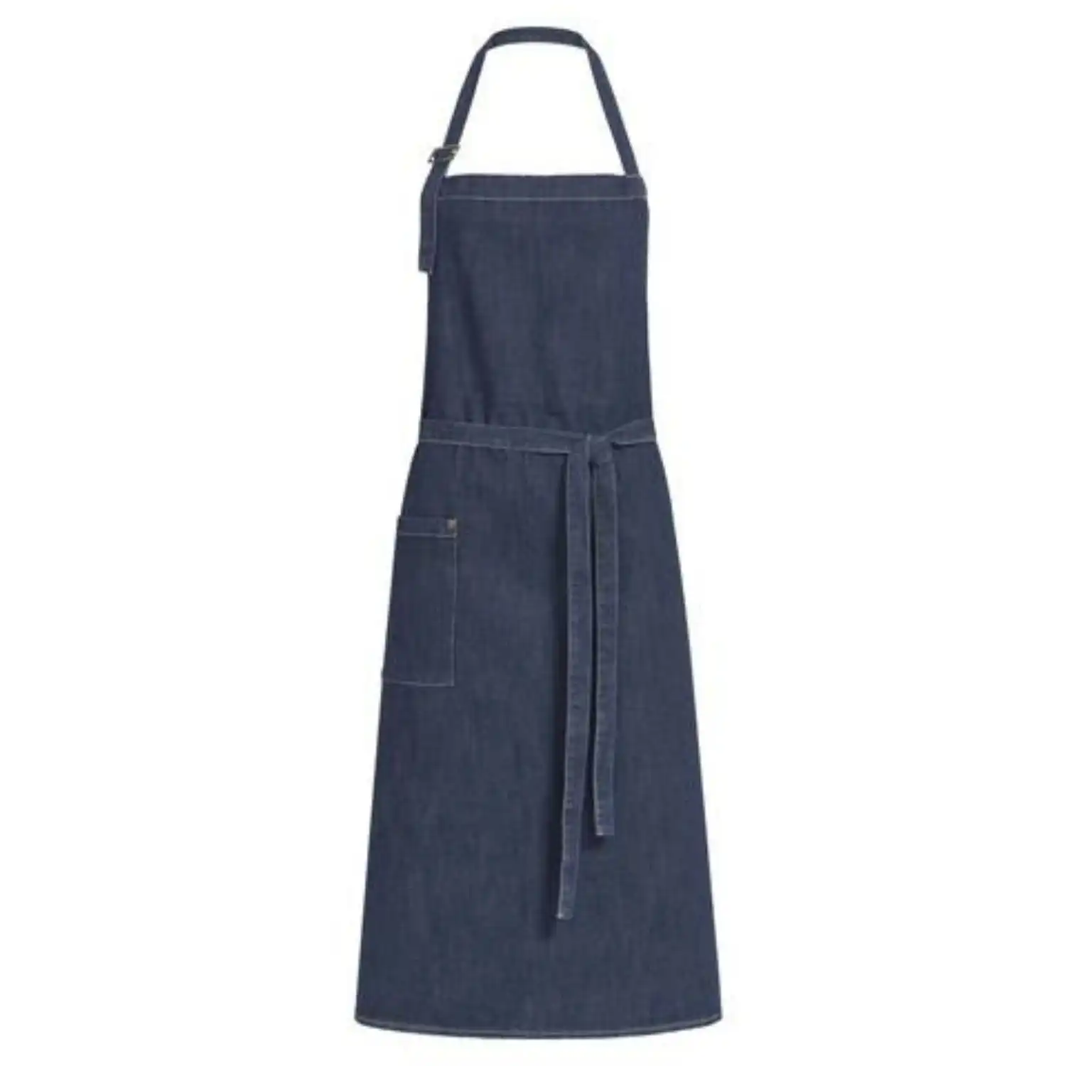 Latzschürze "44127" blue denim - Thumbnail 1