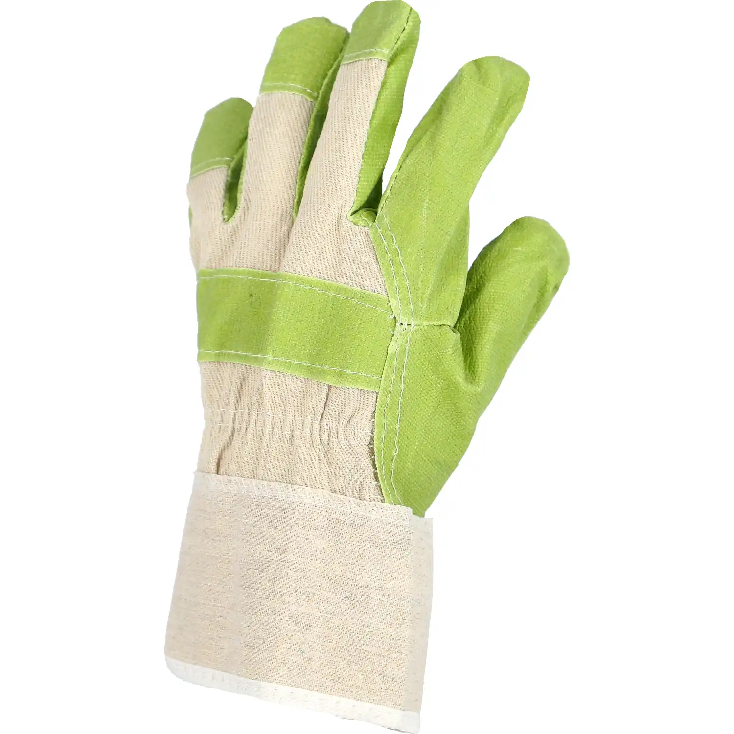 Kunstleder-Arbeitshandschuhe "KLH" grün in 10 (XL) - Thumbnail 1