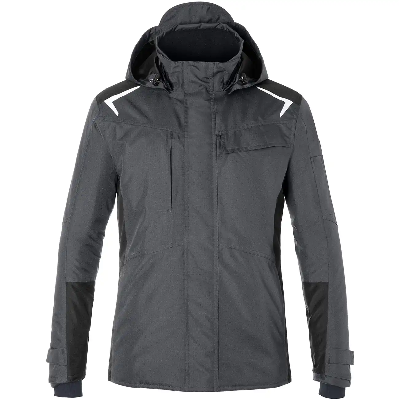 Hardshell Regenjacke "BODYFORCE" PSA 2 in anthrazit/schwarz, L - Thumbnail 1