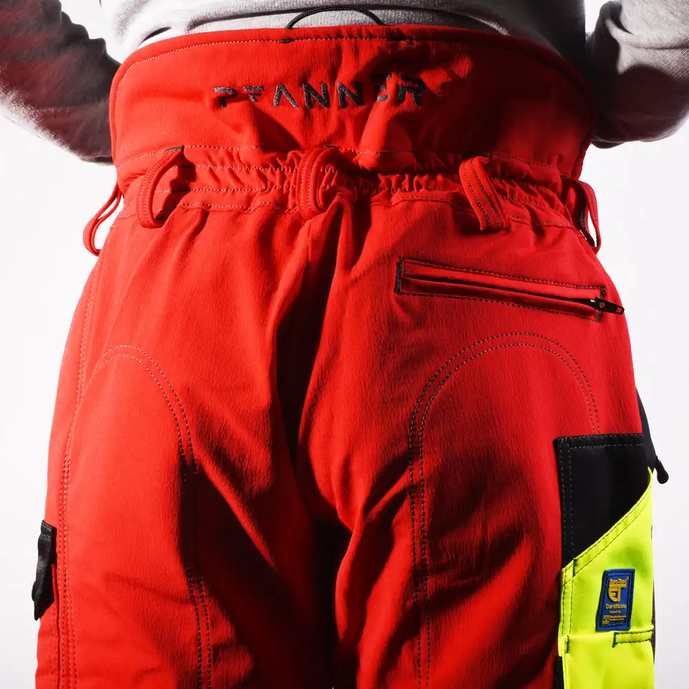 Schnittschutzhose GLADIATOR-EXTREM Kl.1 rot in L - Thumbnail 5