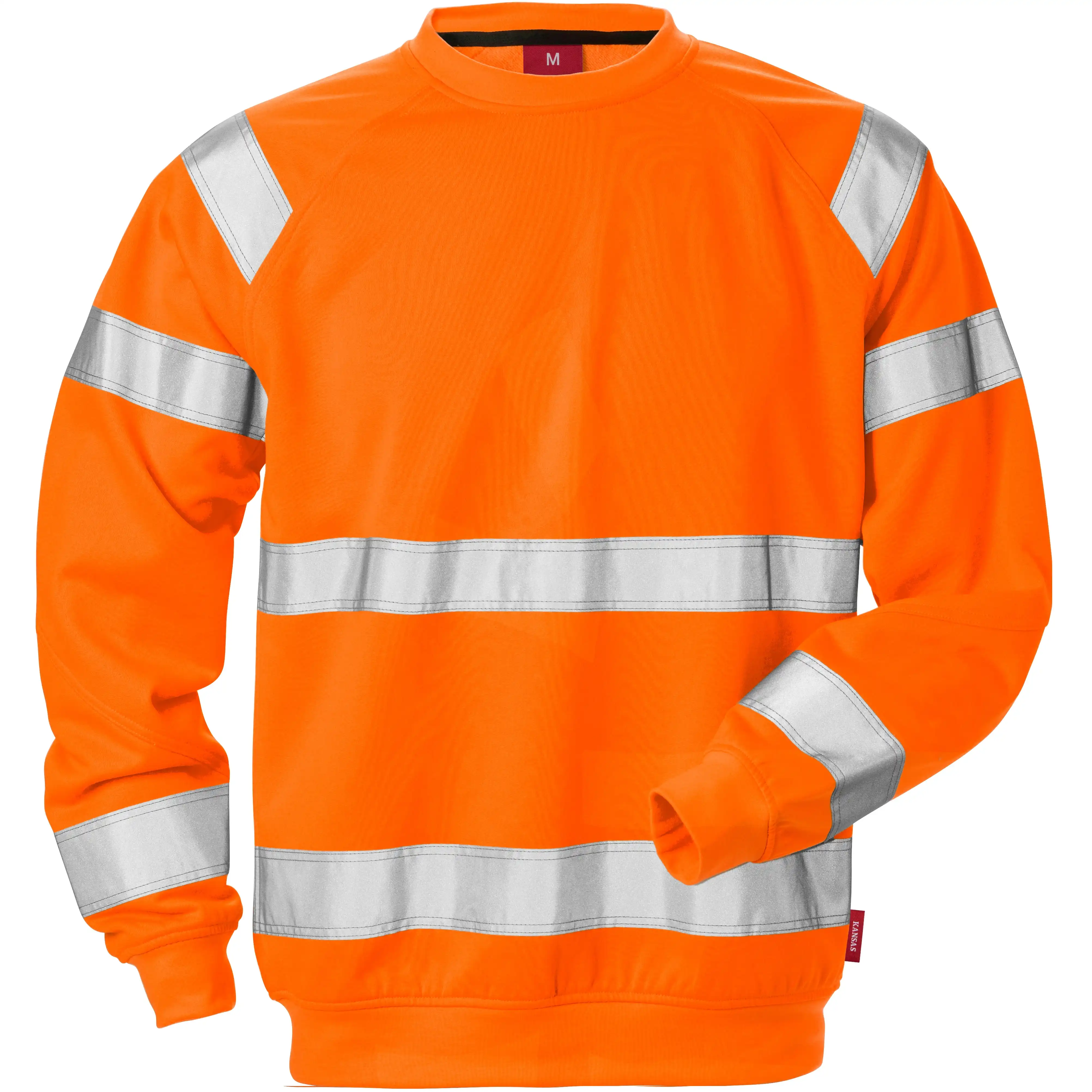 Warnschutz Sweatshirt "7446 SHV" UV-Schutz in Orange, XS - Thumbnail 1