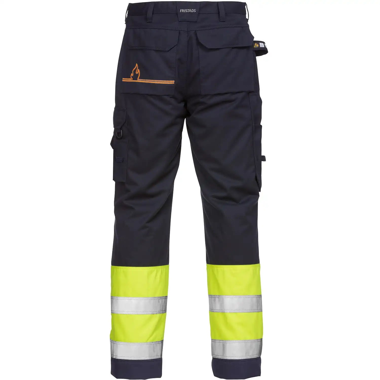 Multinorm Bundhose "2176 ATHS" Flamestat marine/gelb in C50 - Thumbnail 2