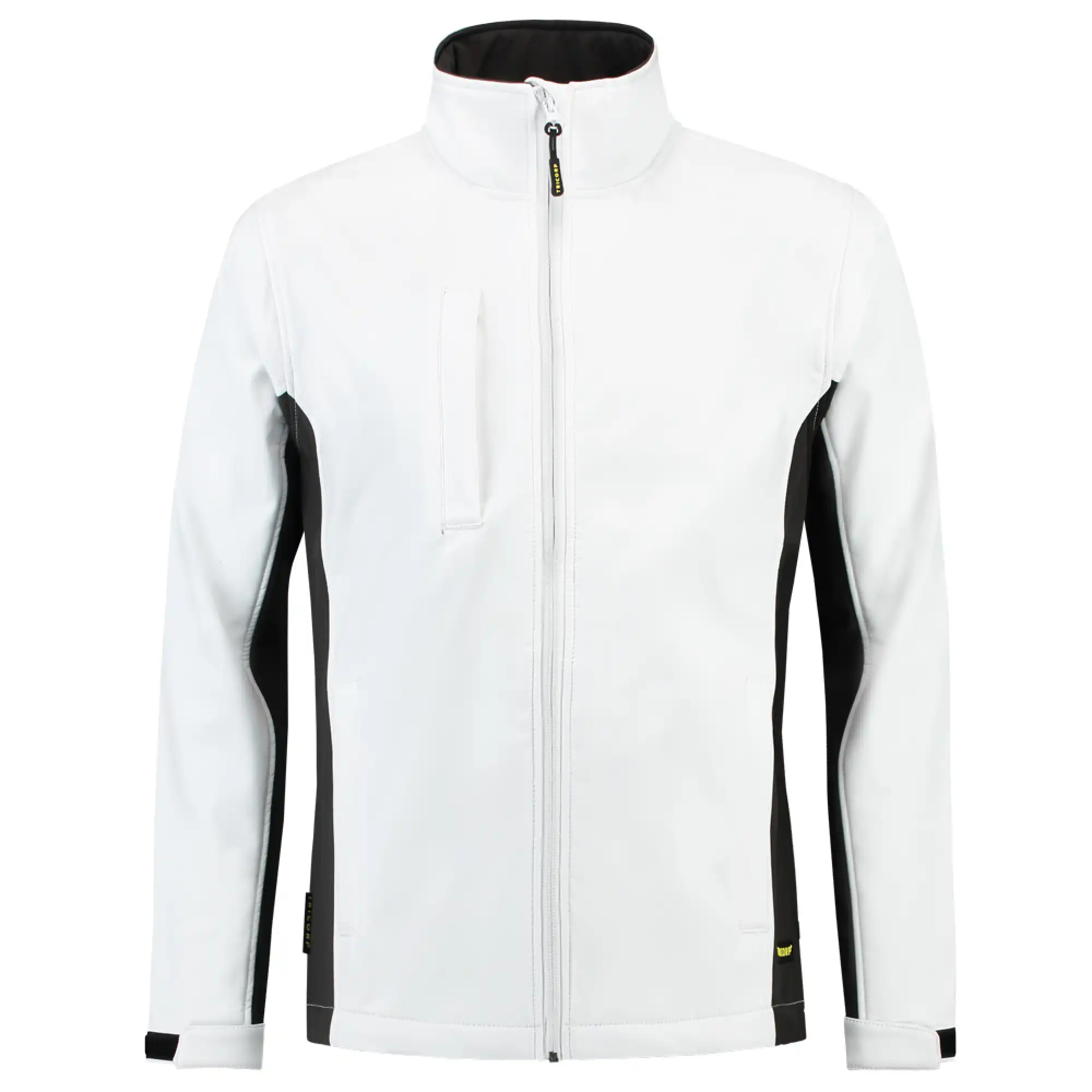 Softshelljacke Bicolor "402002" Workwear in XS, white/dark grey - Thumbnail 1