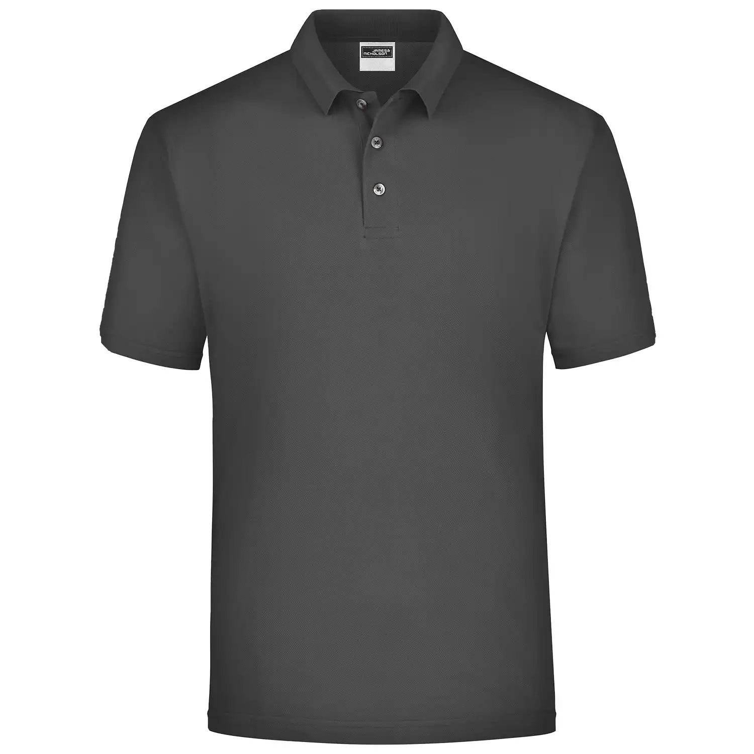 Poloshirt-Piqué Medium "JN020" in dark-grey, XL - Bild 1