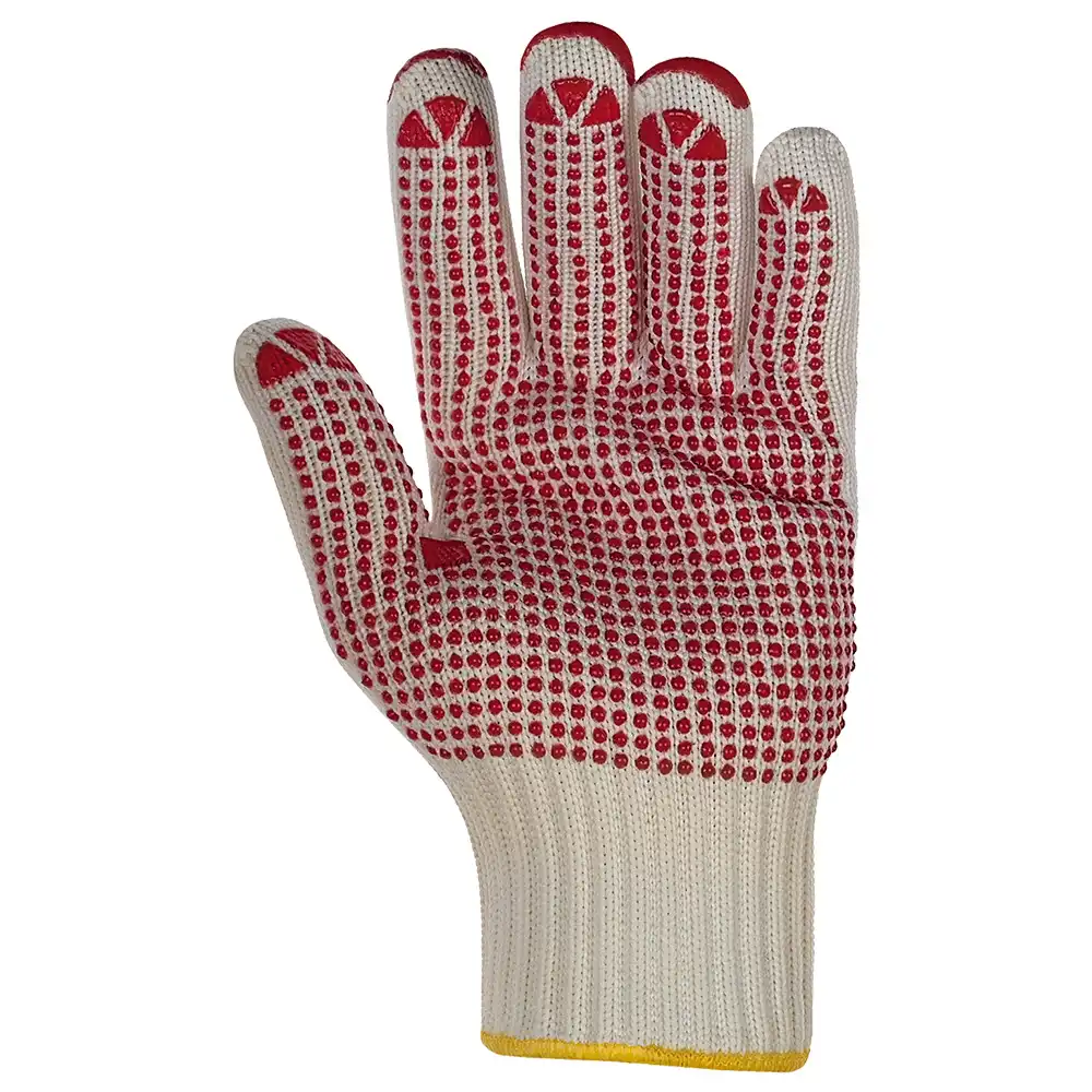 Baumwoll/Nylon-Strickhandschuhe "1945" m. Noppen in 10 (XL) - Thumbnail 1