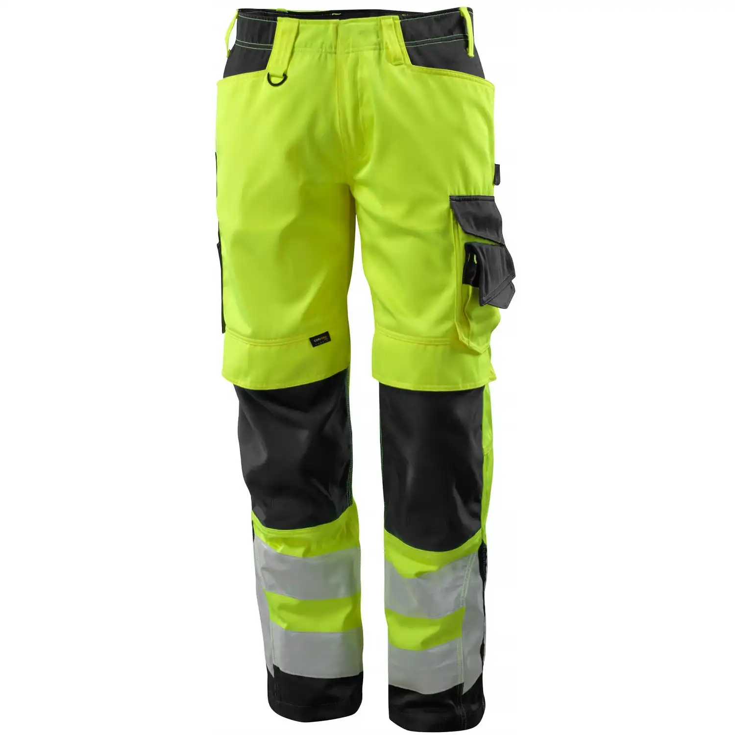 Warnschutz-Hose "KENDAL" Safe Supreme in gelb/schwarz, 76C46 (EU 23) - Bild 1
