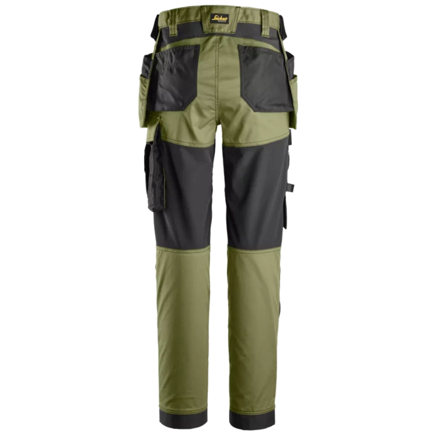 Damen Arbeitshose "6247" in khaki/Schwarz, 48 - Thumbnail 2