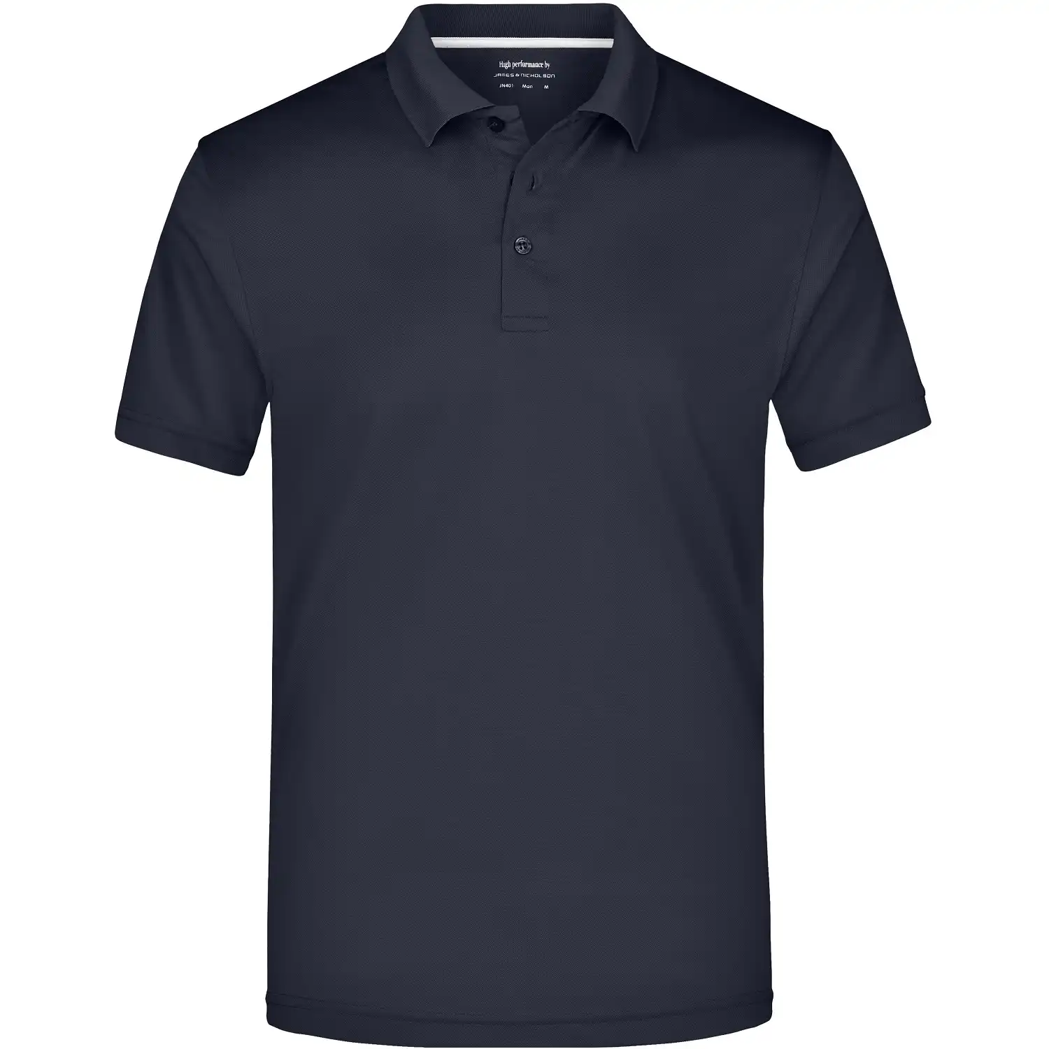 Herren Polo-Shirt High Performance "JN401" in navy, 3XL - Bild 1
