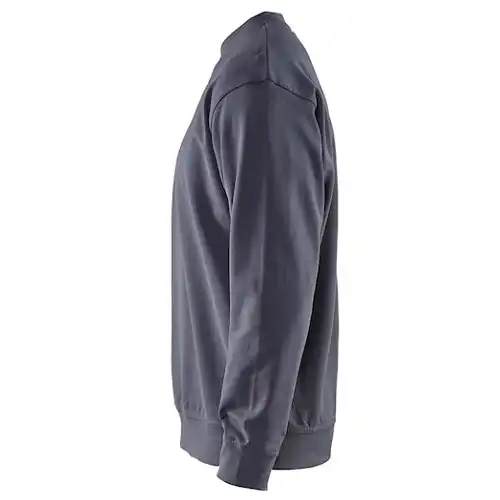 Pullover "3340" Rundhals in grau, XXL - Thumbnail 3