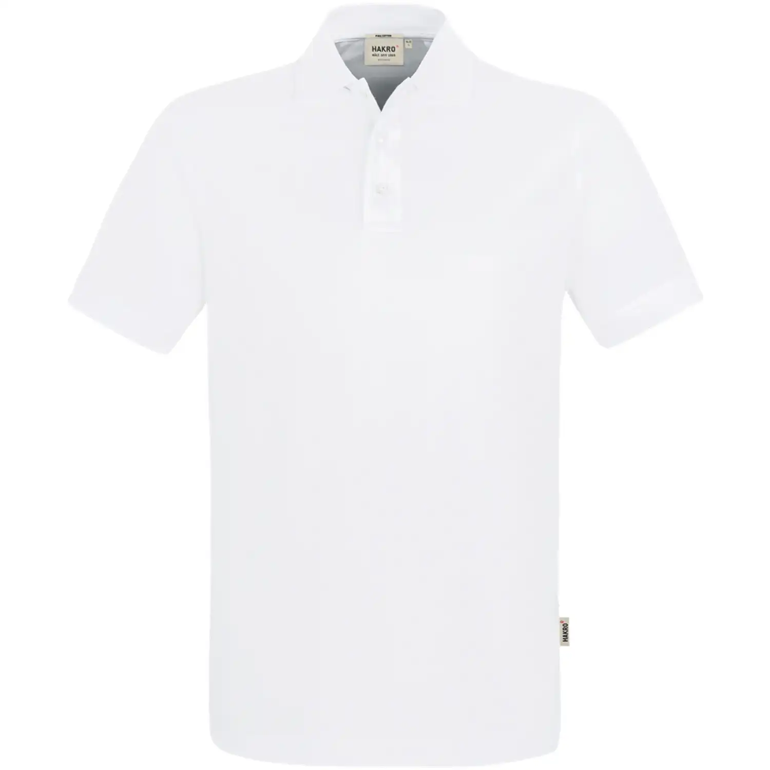 Premium Poloshirt "PIMA-COTTON" 801 in L, Weiß - Bild 1