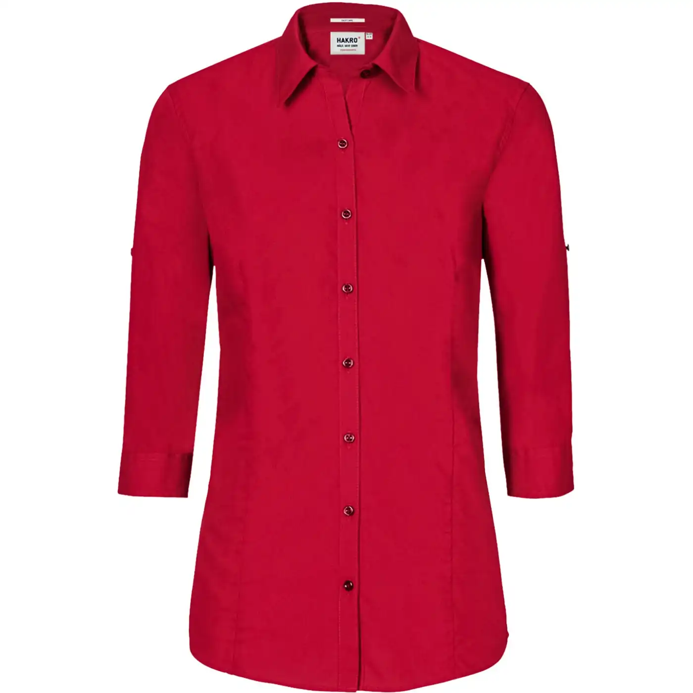 Bluse Vario 3/4 Arm Performance 120 in Rot, XL - Thumbnail 1