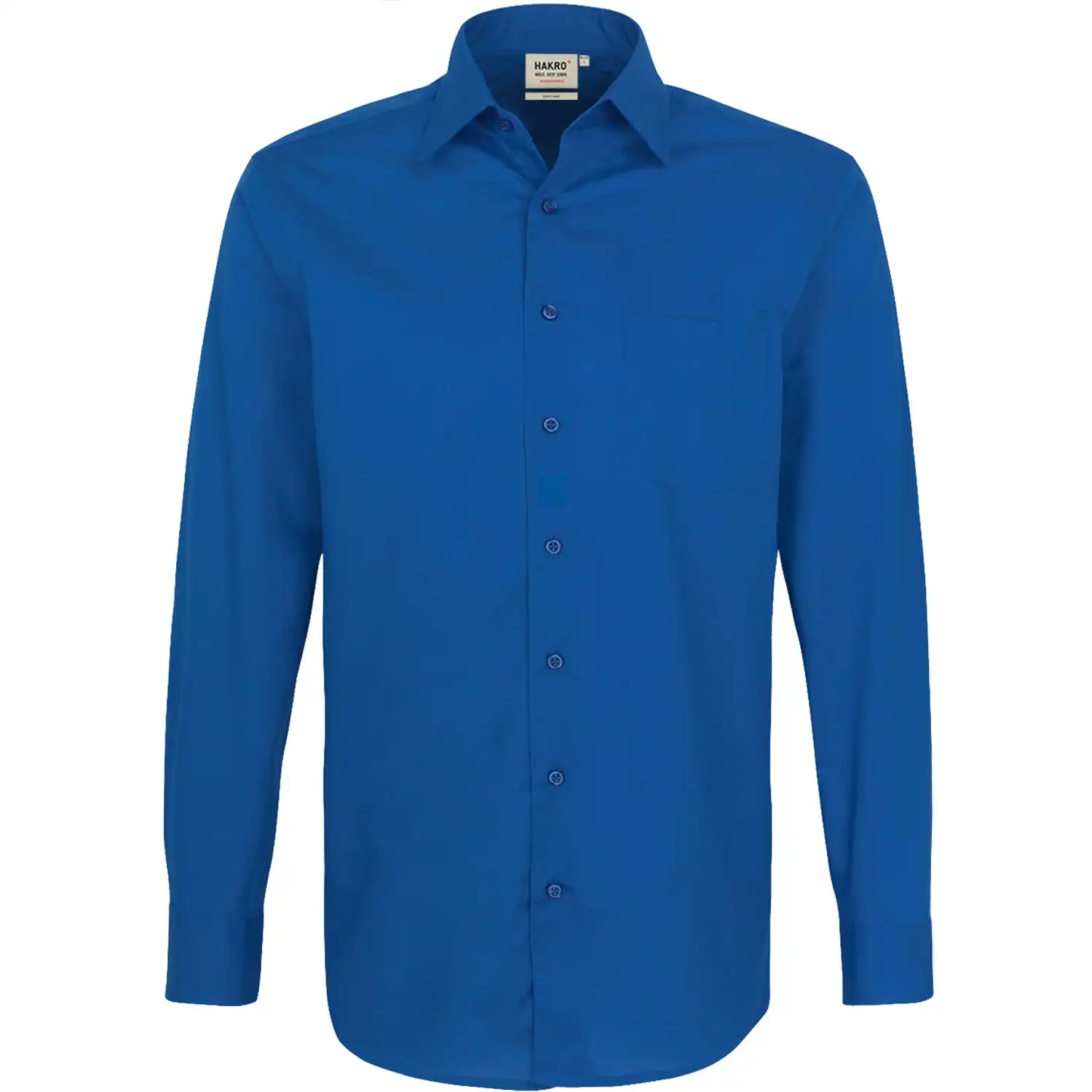 Herren Hemd 1/1-Arm "Performance" 123 in royal, L - Bild 1