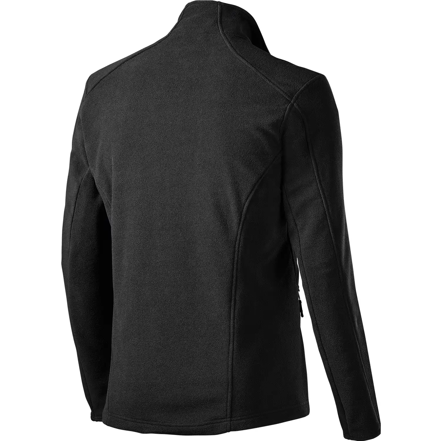 Fleecejacke "1694-641" in schwarz, M - Thumbnail 2