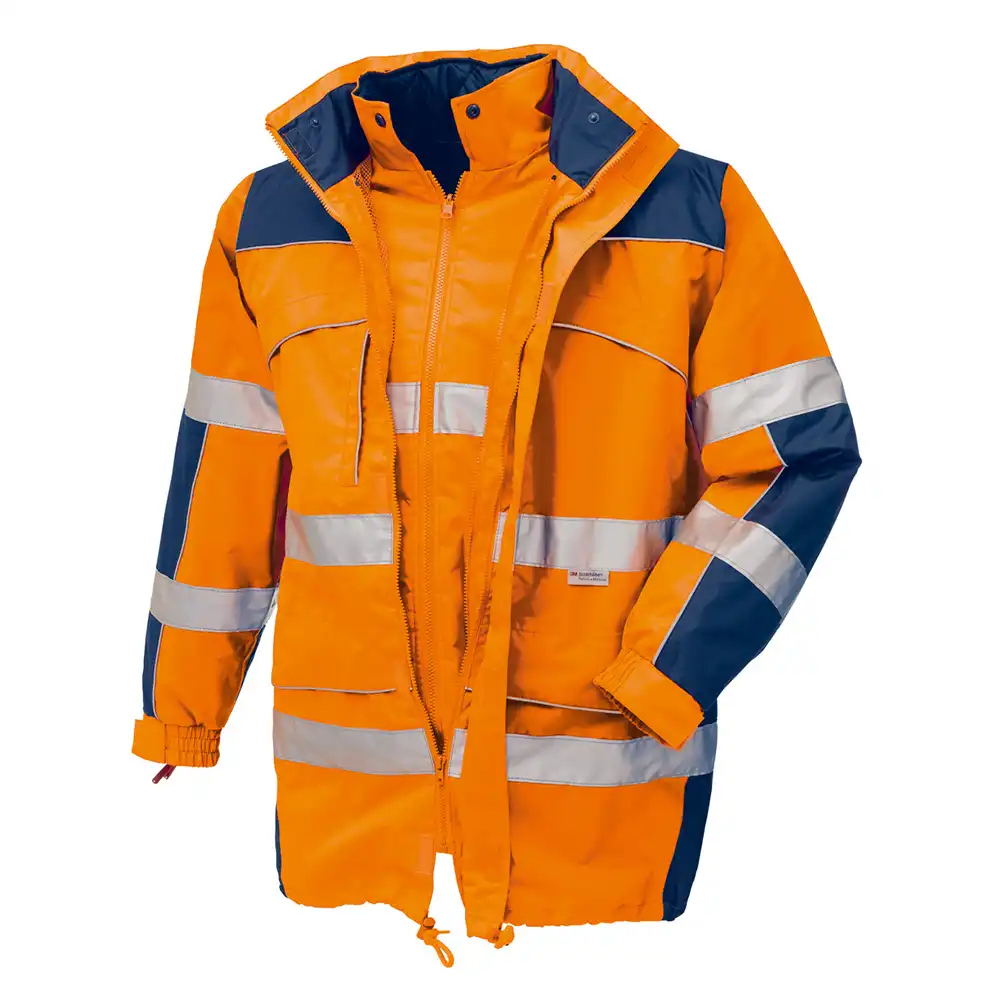 Warnschutz-Winterparka "TORONTO" orange in XL - Bild 1