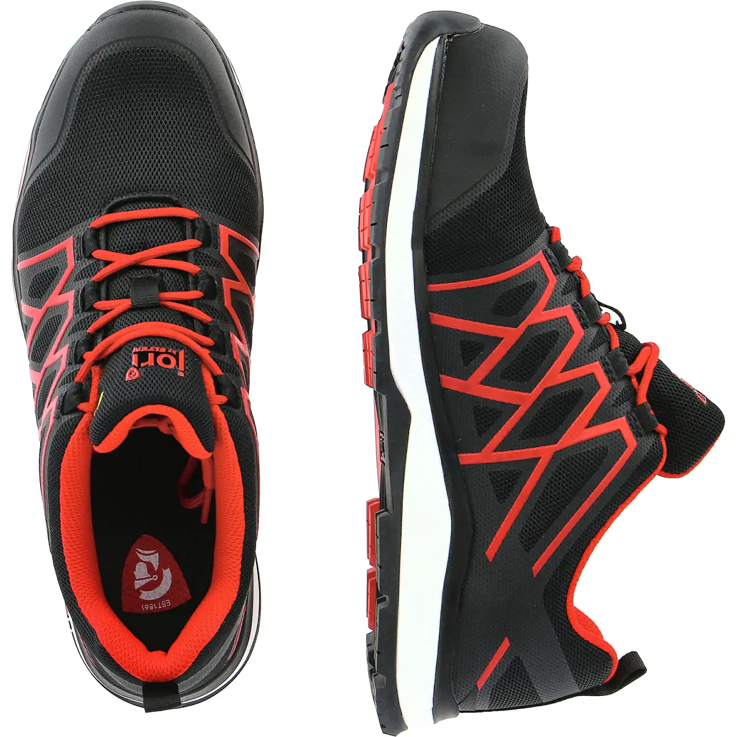 Sicherheitshalbschuhe S1P "JO_SWIFT BLACK-RED LOW"  in 36 - Thumbnail 2